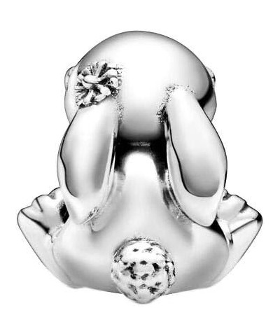 Nini The Rabbit Charm Sterling Silver Cute Bunny Bead fit European Bracelets Lucky Animal $11.22 Bracelets