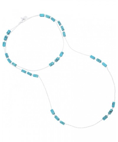 Turquoise Station Necklace $25.97 Necklaces