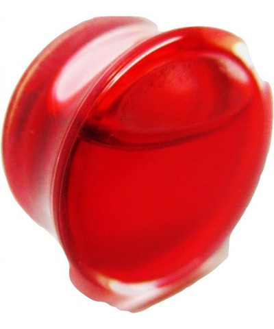 Liquid Blood Filled Ear Plugs - Double Flared - 8 Sizes - Pair 5/8" (16mm) $8.52 Body Jewelry