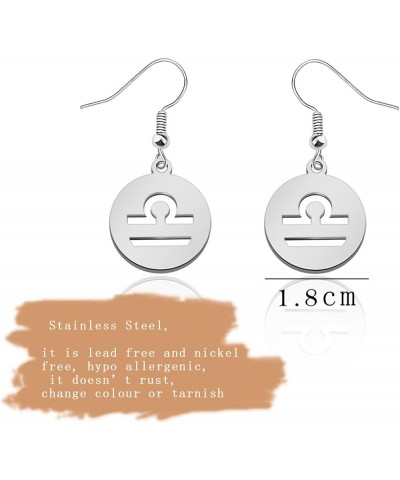 Constellation Zodiac Earring Horoscope Earring Birthday Gift For Friends Zodiac Gift For Her libra earring $10.20 Earrings