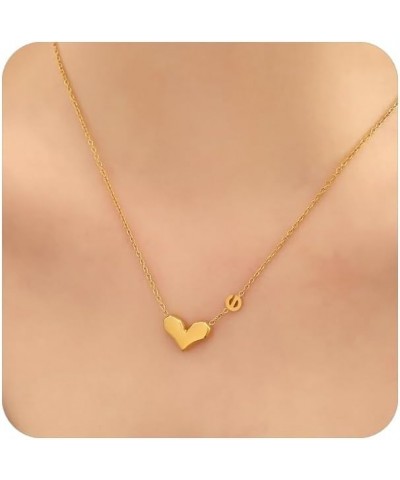 Heart Necklaces for Women Gold Heart Necklace Birthday Gifts for Women Gold Choker Necklaces for Woman Layered Heart Necklace...