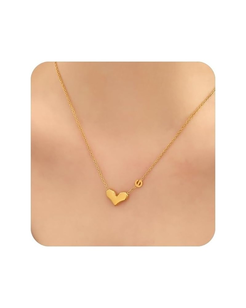 Heart Necklaces for Women Gold Heart Necklace Birthday Gifts for Women Gold Choker Necklaces for Woman Layered Heart Necklace...