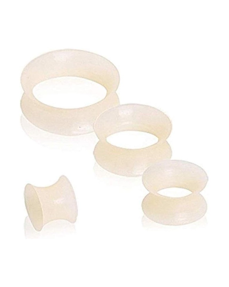 Ultra Thin Soft and Smooth Silicone Earskin Flesh Tone Plug 8g $8.00 Body Jewelry