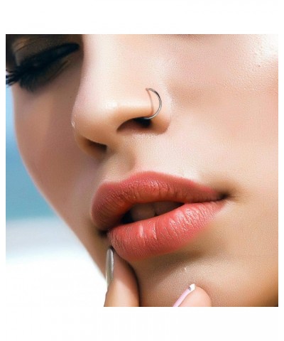 Hinged Seamless Septum Clicker Ring 316L Surgical Steel (Sold Individually) (10g 12mm Gold) $9.43 Body Jewelry