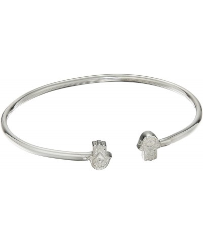 Women's Hand of Fatima Cuff Bracelet, Sterling Silver $34.85 Bracelets