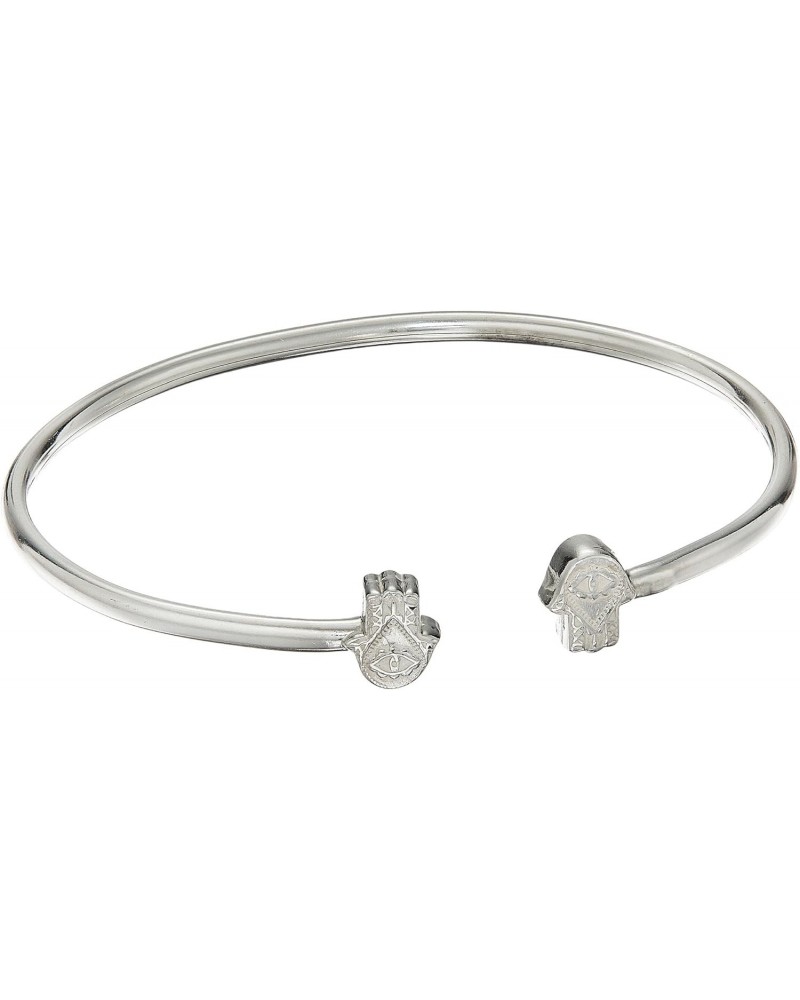 Women's Hand of Fatima Cuff Bracelet, Sterling Silver $34.85 Bracelets