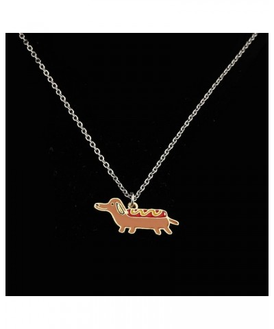 Dog Lovers Necklace Gifts Dachshund Corgi Chihuahua Necklace Dog Owners Jewelry Pet Lovers Gifts Dachshund necklace $8.83 Nec...