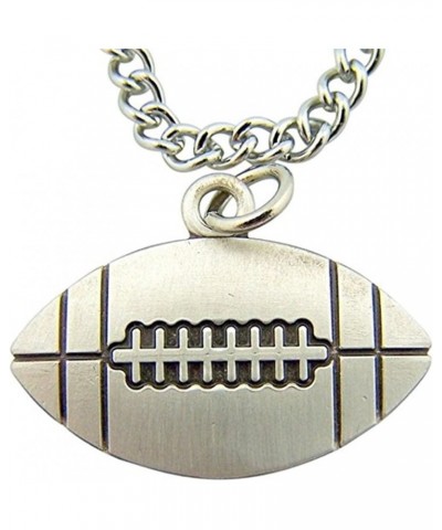 Sterling Silver Sports Medal with Saint Sebastian Protect This Athlete Back Football $32.44 Pendants