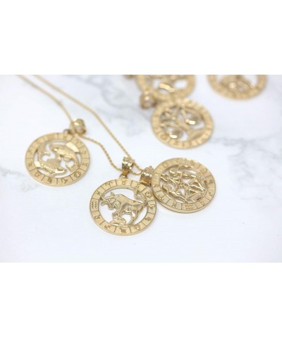 14k Yellow Gold Zodiac Pendant Necklace 22.0 Inches Scorpio $92.39 Necklaces