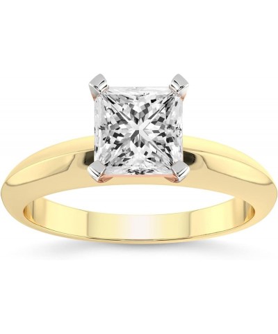 1 Carat - 5 Carat | IGI Certified Lab Grown Diamond Engagement Ring For Women | 14K Or 18K in White, Yellow Or Rose Gold | El...