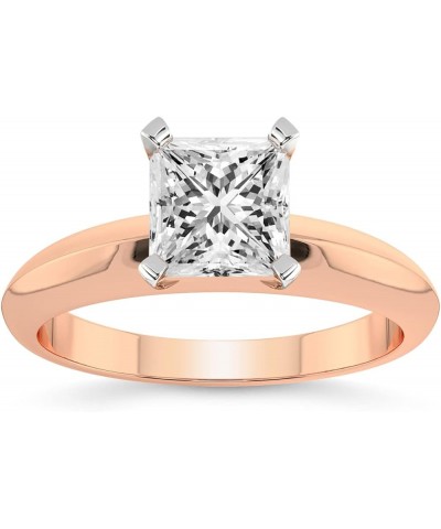 1 Carat - 5 Carat | IGI Certified Lab Grown Diamond Engagement Ring For Women | 14K Or 18K in White, Yellow Or Rose Gold | El...