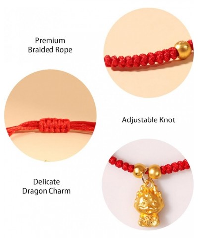 Year of The Dragon 2024 Bracelet Dragon Red String Bracelet Chinese Zodiac Dragon Bracelet Chinese New Year Dragon Bracelet N...