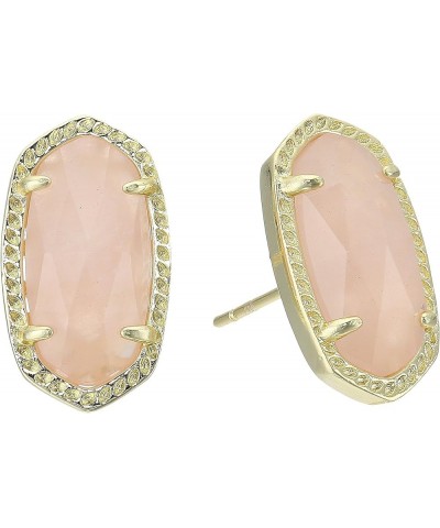 Ellie Earrings, Fashion Jewelry for Women GOLD - ROSE QUARTZ $33.14 Earrings