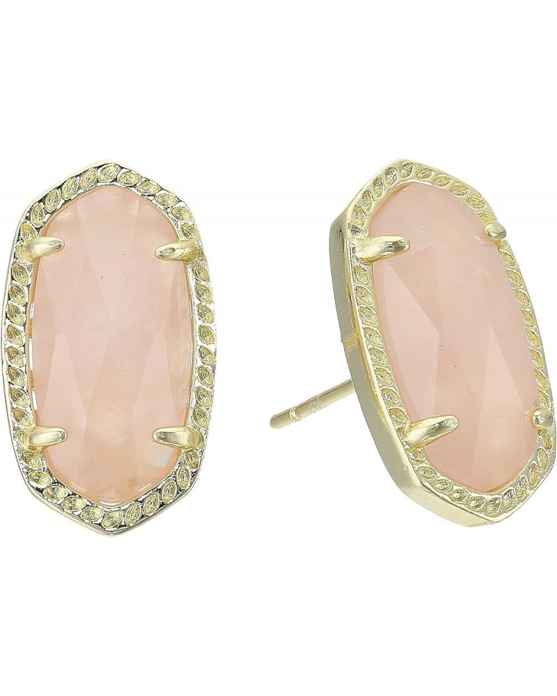 Ellie Earrings, Fashion Jewelry for Women GOLD - ROSE QUARTZ $33.14 Earrings