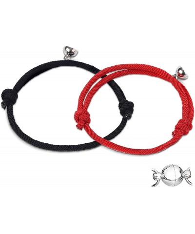 Couple Bracelet Relationship Matching Bracelets Set 2 PCS Friendship Rope Bracelet Set Gift for Couple Women Men Boyfriend Gi...