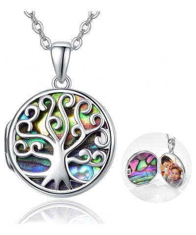 Photo-Ready S925 Sterling Silver Necklace Personalized Picture Pendant Picture Locket Pendant Necklace In Memory Of A Loved O...