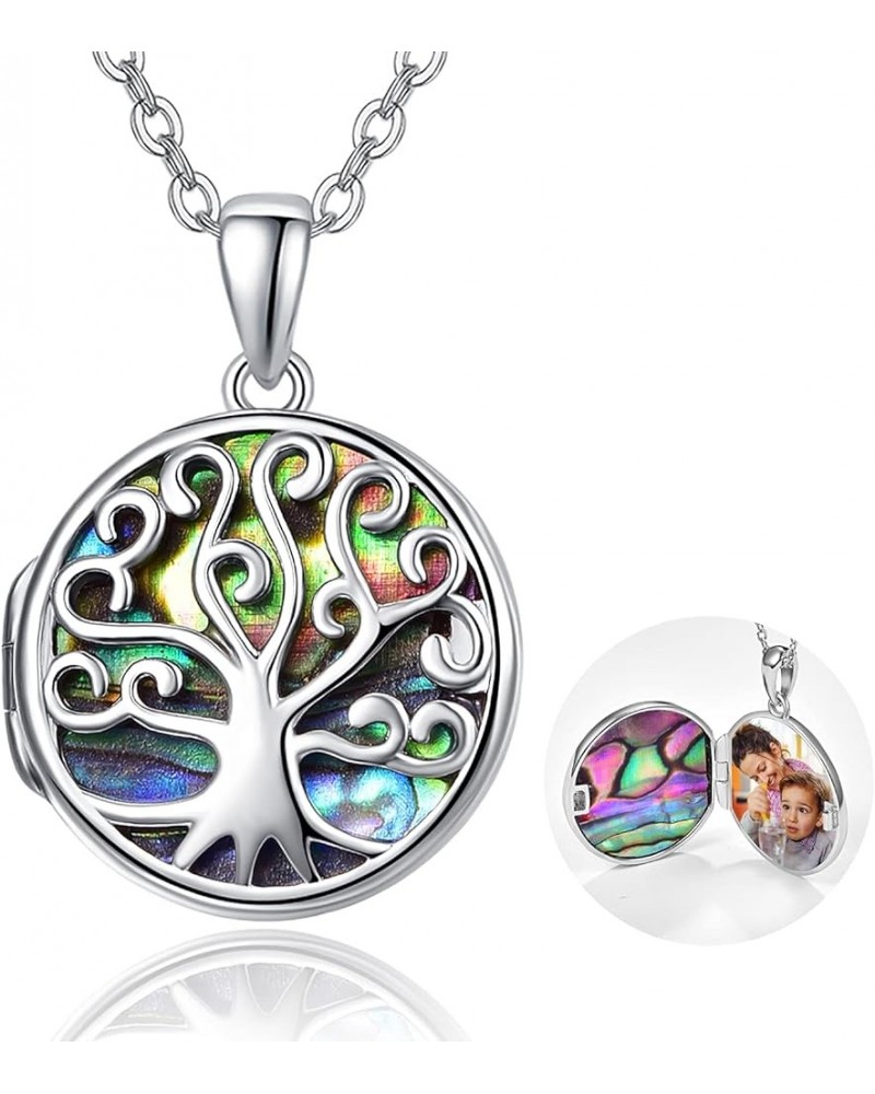 Photo-Ready S925 Sterling Silver Necklace Personalized Picture Pendant Picture Locket Pendant Necklace In Memory Of A Loved O...