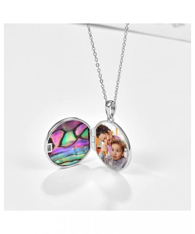 Photo-Ready S925 Sterling Silver Necklace Personalized Picture Pendant Picture Locket Pendant Necklace In Memory Of A Loved O...