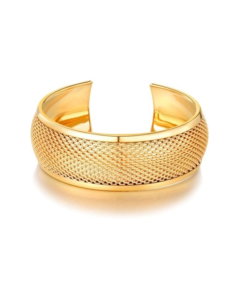 Arab Middle East Dubai Fashion Gold Color Plus Size Bangles Bracelets for Larger Wrist Wedding Jewelry Gifts for Women XQ470 ...