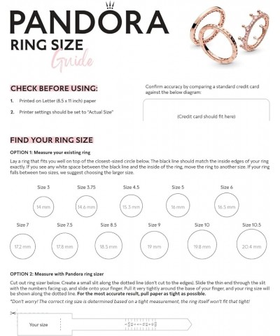 Sparkling & Polished Lines Entwined Ring - Ring for Women - Gift for Her, With Gift Box Rose Gold $59.50 Others