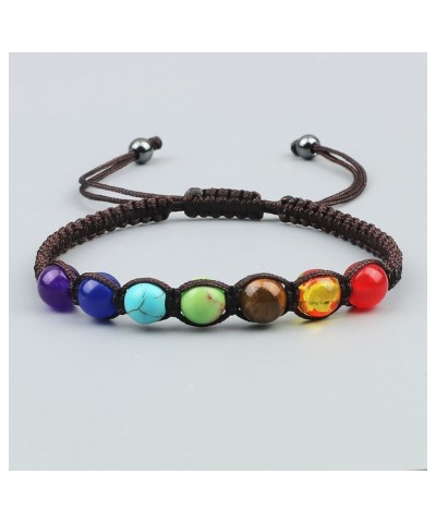 Stretch Beaded Statement Bracelet for Women Nylon Wire Beaded Bracelet Cuff Bangles- Strand Bracelets 4-A $6.84 Bracelets