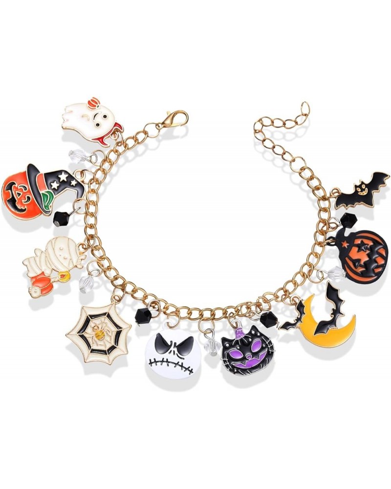 Halloween Charm Bracelet Horror Scream Movie Merchandise Christmas Link Bracelet for Women Nightmare Bracelet A $10.02 Bracelets