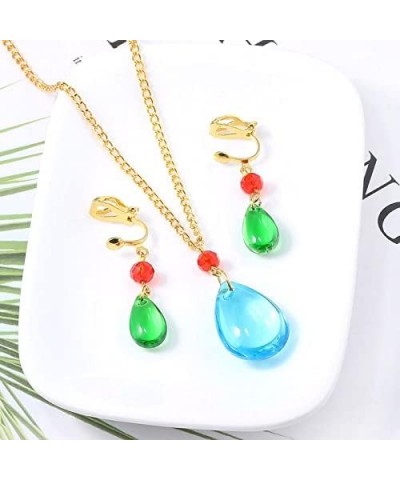 HMC Cosplay Earrings for Women - Anime Cosplay Green Drop Earrings - Anime Jewelry Gift For Friend On Birthday Party earrings...