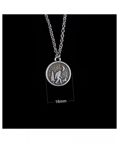 Bigfoot In The Pine Tree Mountain Outdoor Necklace 45cm+5cm Chain 05 $7.50 Necklaces