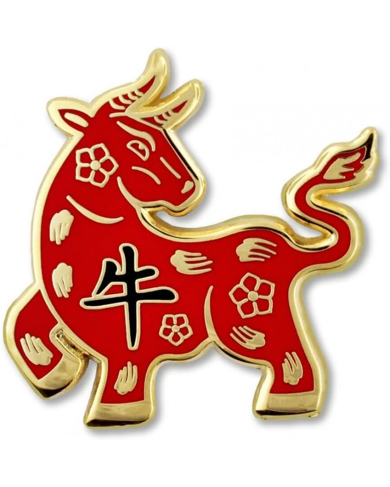 ChineseZodiac Enamel Lapel Pin 25 Pack Ox $16.45 Brooches & Pins