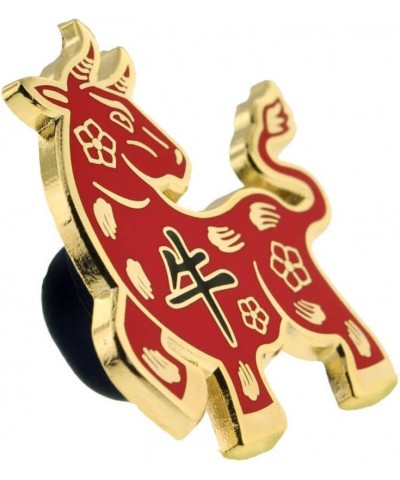 ChineseZodiac Enamel Lapel Pin 25 Pack Ox $16.45 Brooches & Pins