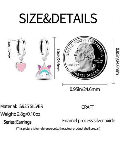 Dangly Earrings for Woman 925 Sterling Silver Earrings for Women Cubic Zirconia Silver Dangle Earrings for Women 2023 Fashion...