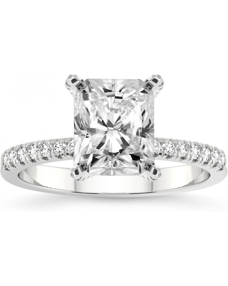 1 Carat -5 Carat | IGI Certified Lab Grown Diamond Engagement Ring | 14K Or 18K in White, Yellow Or Rose Gold | Sara Tapered ...