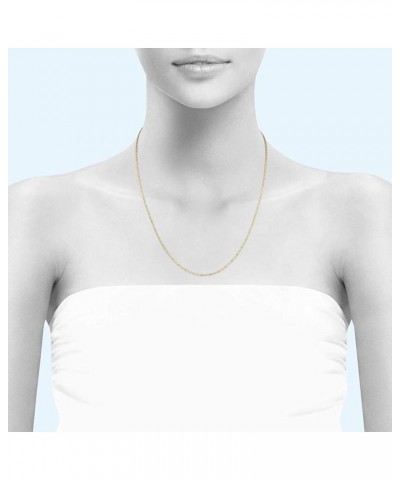 14K Three Tone Gold Yellow Gold, White Gold, & Rose Gold Necklace (16"-24") 22.0 Inches $92.21 Necklaces