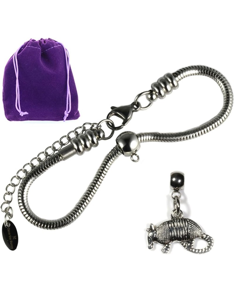 Armadillo Charm Jewelry Bracelet $13.75 Necklaces