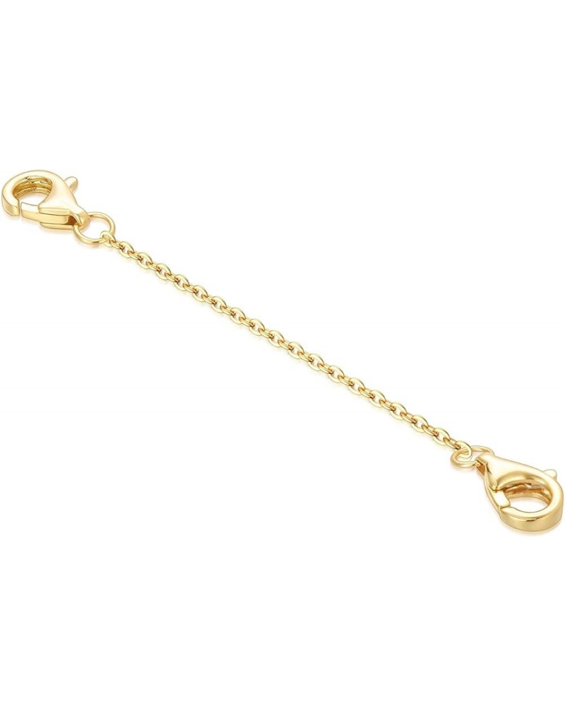 10k 14k Real Gold 1"/1.5"/2"/2.5"/3"/4"/5" Necklace Extender, Necklace Bracelet Extender Chain, Durable Gold Extender Chain, ...