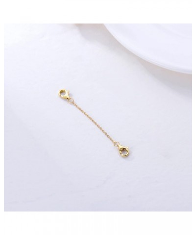 10k 14k Real Gold 1"/1.5"/2"/2.5"/3"/4"/5" Necklace Extender, Necklace Bracelet Extender Chain, Durable Gold Extender Chain, ...