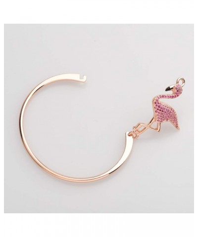 Be a Flamingo in a Flock of Pigeons Bracelet Flamingo Bracelet Positivity Be Yourself BFF Gift CZ flamingo bracelet RG $10.06...