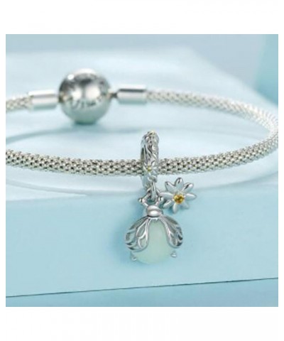 Butterfly Ladybug Cat Bird Charm 925 Sterling Silver Animal Charms for Pandora Charm Bracelet Firefly Charm $10.40 Bracelets