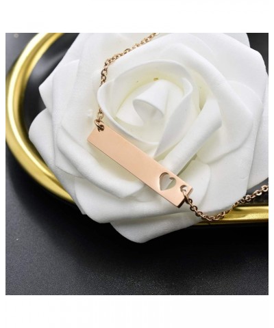 Name Necklace Personalized, Custom Name Necklaces for Women Best Jewelry Gift Rose Gold $8.56 Necklaces