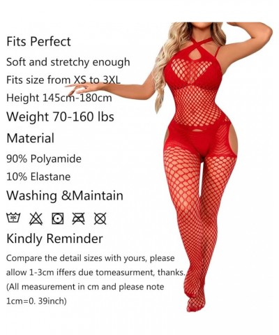 Womens Fishnet Bodystocking Sparkle Rhinestone Sexy Mesh Full Body Stockings Babydoll Teddy Bodycon Jumpsuit Lingerie Z230530...