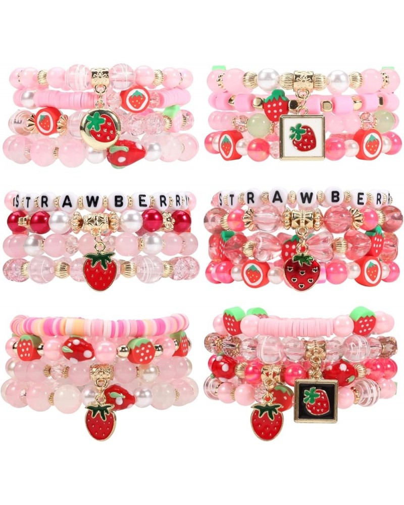 Bohemian Bracelets for Women Stretch Multilayer Colorful Beads Bracelet with Charm Jewelry Color 9 $8.78 Bracelets