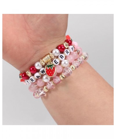 Bohemian Bracelets for Women Stretch Multilayer Colorful Beads Bracelet with Charm Jewelry Color 9 $8.78 Bracelets