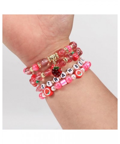 Bohemian Bracelets for Women Stretch Multilayer Colorful Beads Bracelet with Charm Jewelry Color 9 $8.78 Bracelets