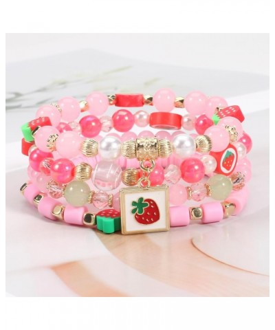 Bohemian Bracelets for Women Stretch Multilayer Colorful Beads Bracelet with Charm Jewelry Color 9 $8.78 Bracelets