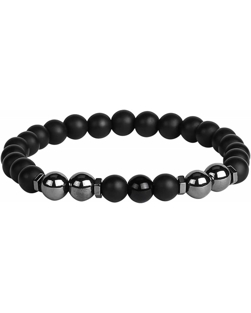 Obsidian Anklet Chakra Slimming Bracelet Anti Swelling Healing Stone Anklet Adjustable Beaded Bracelet for Women Men 01-D one...