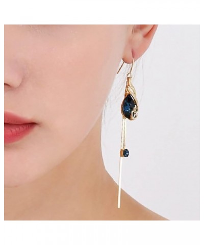 Fashion Earrings Stud Drop Dangle Earrings Dangle Earrings Shiny Delicate Fashion Jewelry Peacock Shape Linear Earrings for D...