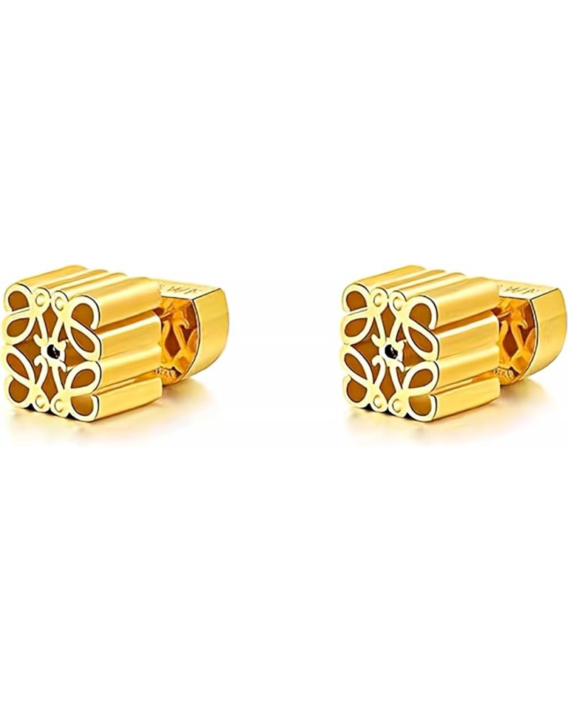 Retro French Earrings Women'S High-End Light Luxury Niche Temperament Earrings Earrings Women gold $6.26 Earrings