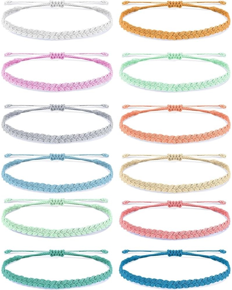 String Bracelets for Women Waterproof Summer Bracelets Outfits for Women 2024 Wave Surfer Bracelets Adjustable Beach Bracelet...