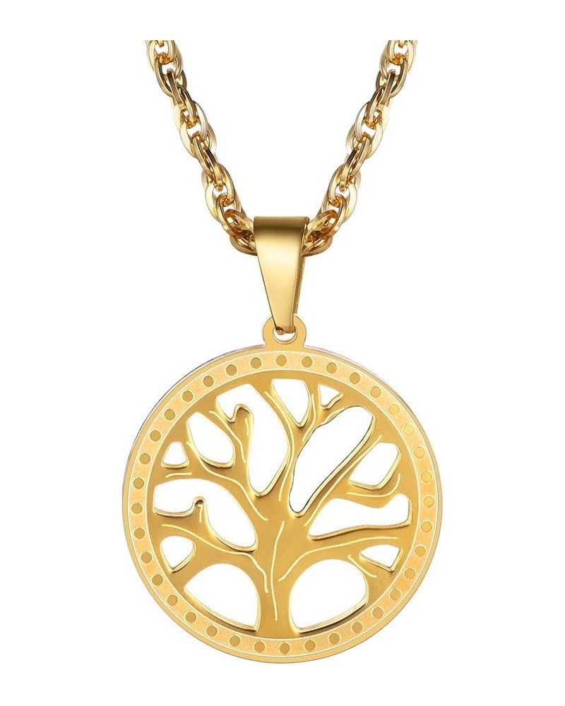 Tree of Life Necklace,Nature Spiritual Necklace,Family Tree Necklace,Mens Womens Jewelry, Come Gift Box gold $17.35 Necklaces