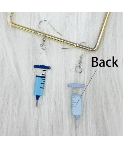 Nurse Earrings For Women Girls Acrylic Nurse Day Heart Drop Dangle Earrings Colorful Jewelry Gifts 1 Pair Style 3 $4.69 Earrings